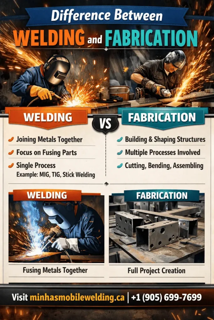 custom welding and fabrication services in GTA