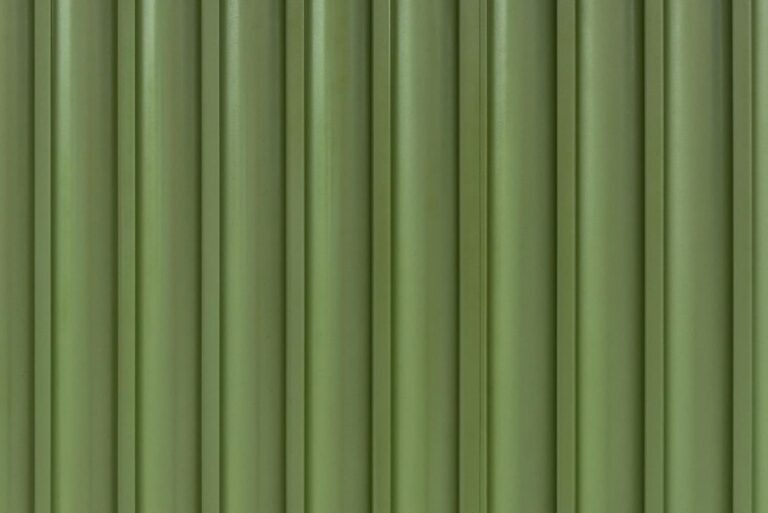 corrugated metal sheets