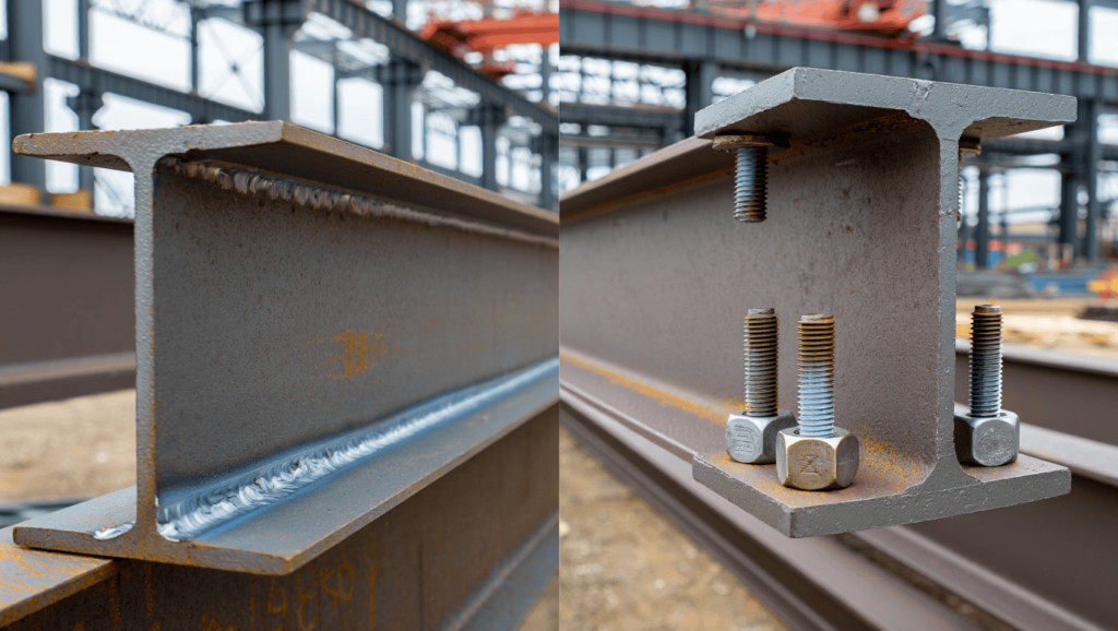 Welded vs. Bolted Structural Steel