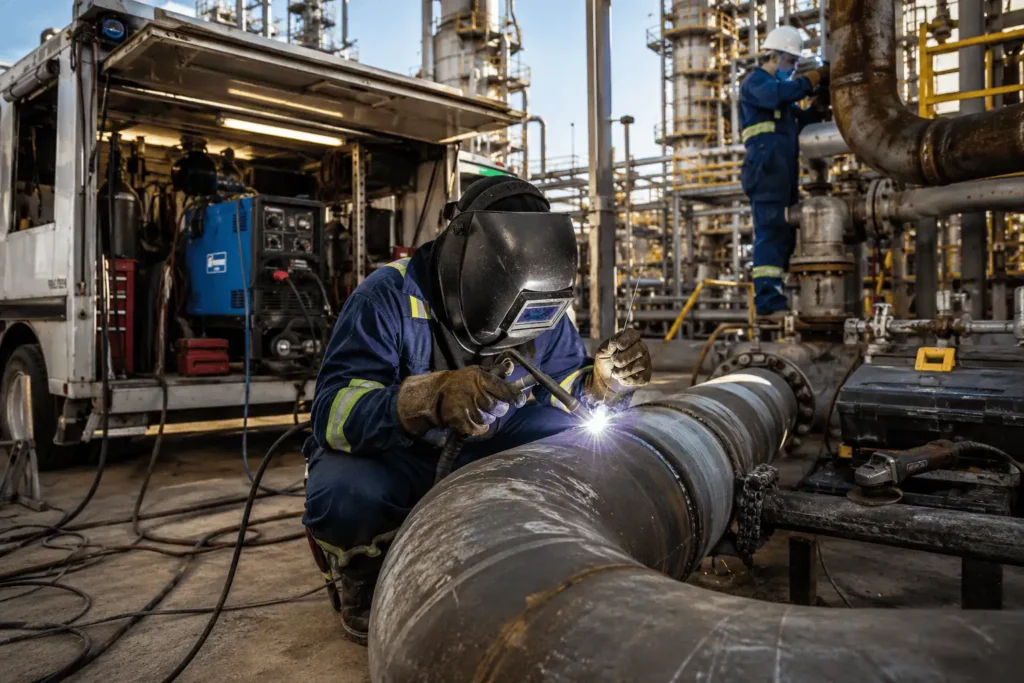 Professional 6G Pipe Welding in GTA