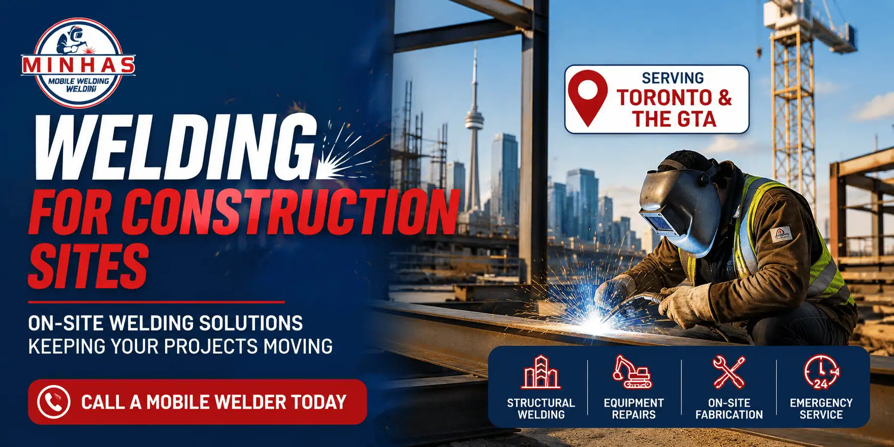 Mobile Welding for On-Site Construction Welding